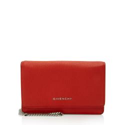 Givenchy Leather Pandora Wallet On Chain