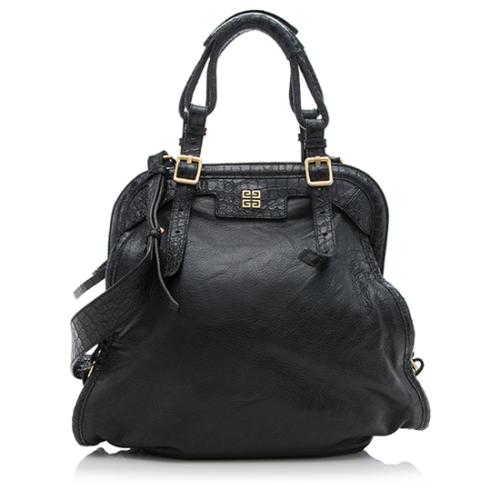 Givenchy Leather Postino Framed Tote