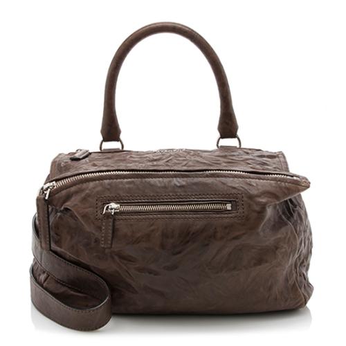 Givenchy Sheepskin Pepe Pandora Medium Shoulder Bag