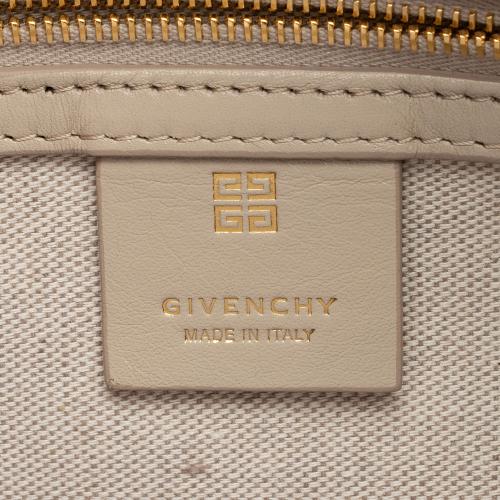 Givenchy Suede Shearling Antigona Small Satchel