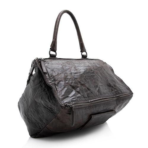 Givenchy Sheepskin Pepe Pandora Large Shoulder Bag