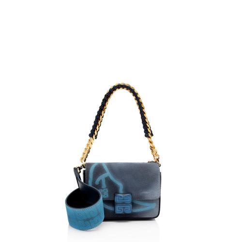 Givenchy x Chito Graffiti Effect Canvas 4G Small Shoulder Bag