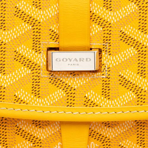 Yellow goyard messenger discount bag