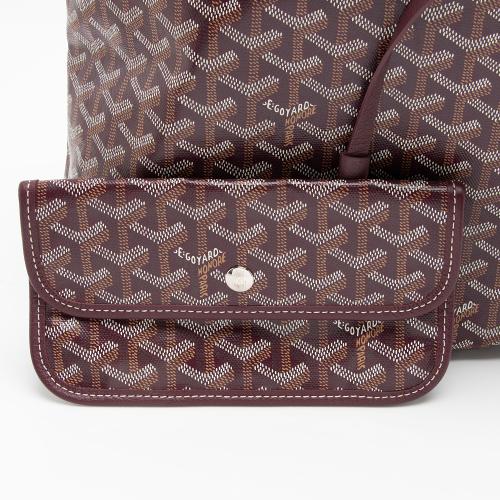 Goyard Goyardine Canvas St. Louis PM Tote