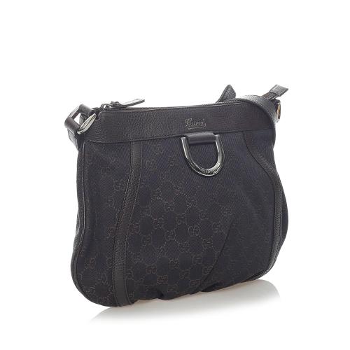 Gucci Abbey D-Ring GG Canvas Crossbody Bag