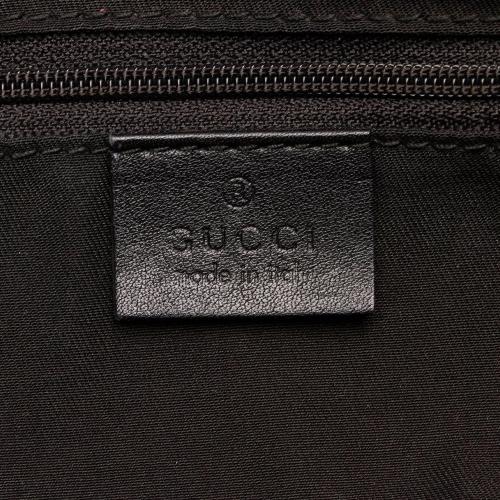 Gucci Abbey D-Ring Patent Leather Shoulder Bag
