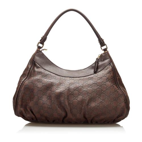 Gucci Abbey Guccissima Shoulder Bag