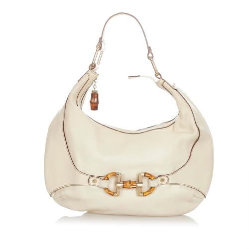 Gucci Bamboo Amalfi Leather Hobo Bag