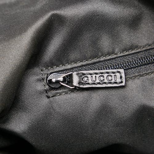 Gucci Bamboo GG Canvas Shoulder Bag