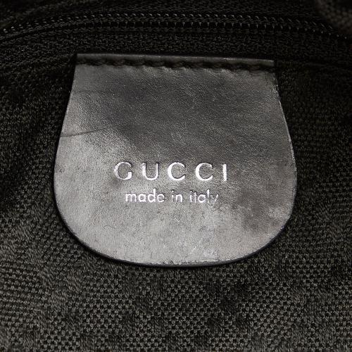 Gucci Bamboo Nylon Shoulder Bag