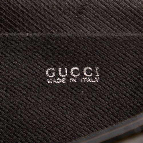 Gucci Bamboo Patent Leather Drawstring Backpack