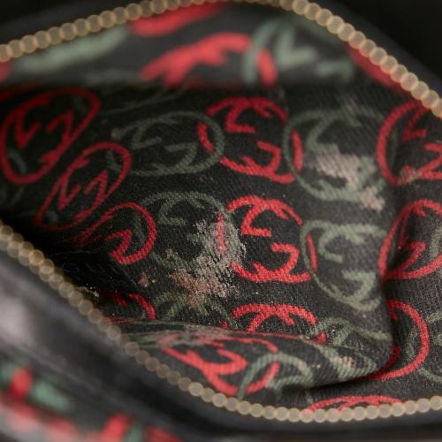 Gucci Britt Leather Shoulder Bag