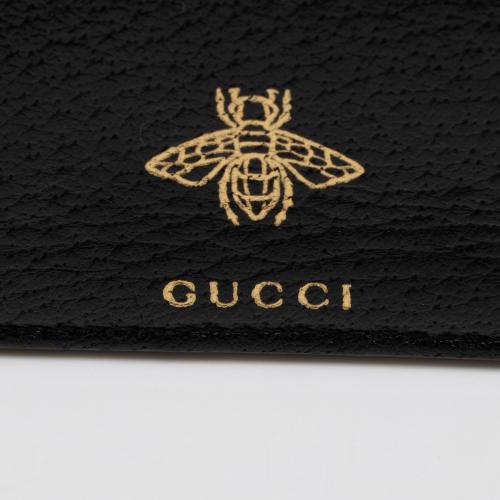 Gucci Calfskin Bee Star Wristlet