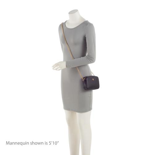Gucci Calfskin GG Marmont Super Mini Shoulder Bag