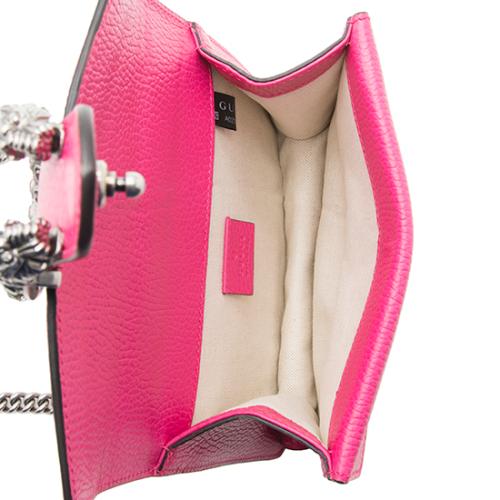 Gucci Leather Crystal Dionysus Mini Bag