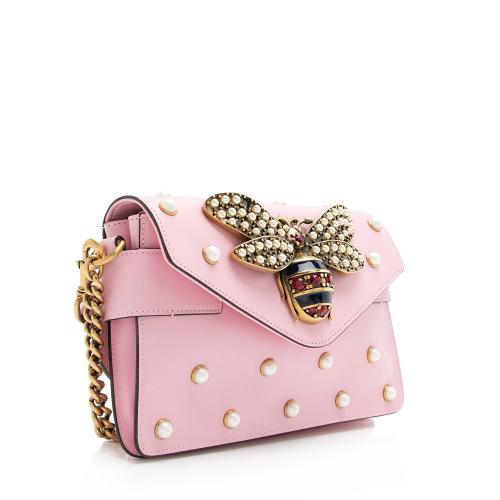 Gucci bee sales bag pink