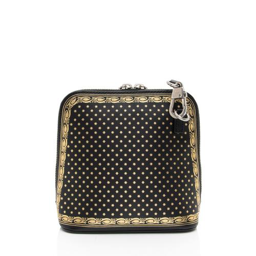 Gucci Calfskin Star Print Guccy Mini Shoulder Bag
