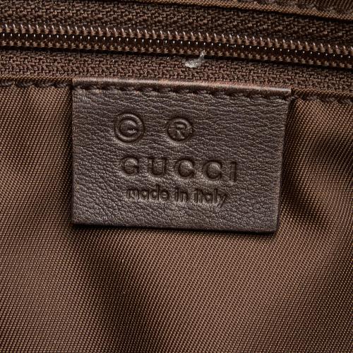 Gucci Canvas Boston Bag
