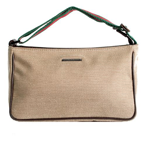 Gucci Canvas Small Shoulder Handbag
