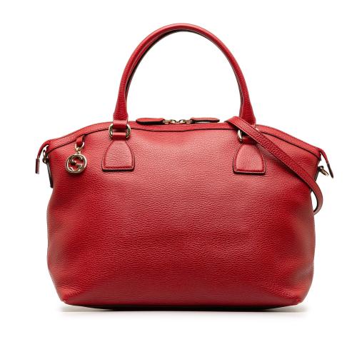 Gucci Convertible GG Charm Dome Satchel