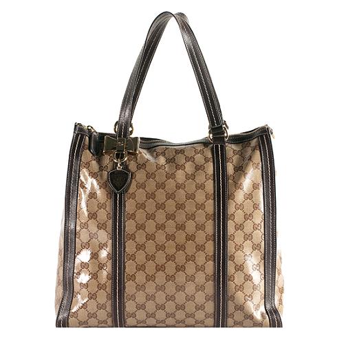 Gucci Crystal GG Duchessa Large Tote