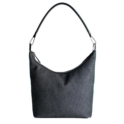 Gucci Denim Binoche Medium Shoulder Handbag