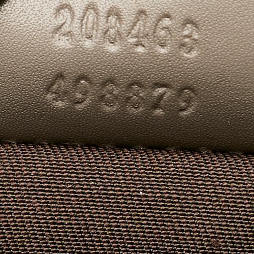 Gucci Diamante Bright Leather Briefcase