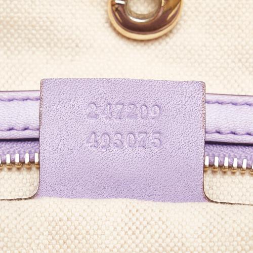 Gucci Diamante Craft Leather Tote Bag