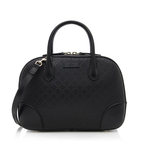 Gucci Diamante Leather Small Top Handle Bag