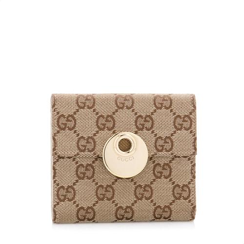 Gucci GG Canvas Eclipse French Wallet