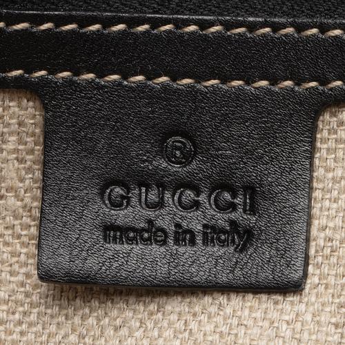 Gucci Floral Canvas Creole Large Tote