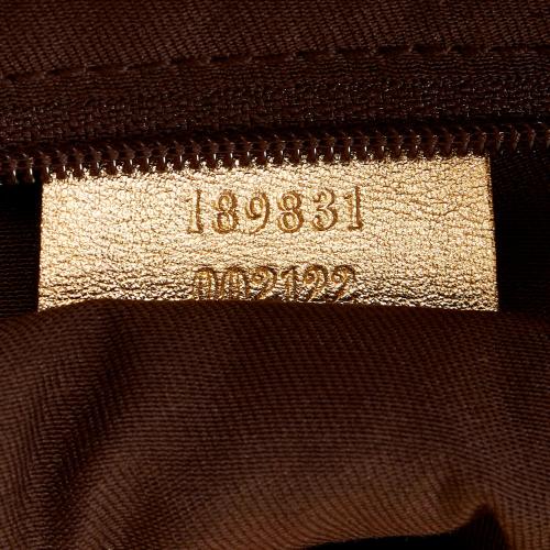 Gucci GG Abbey D-Ring Canvas Shoulder Bag