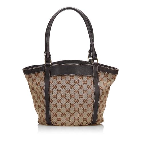 Gucci GG Canvas Abbey D-Ring Bucket Tote