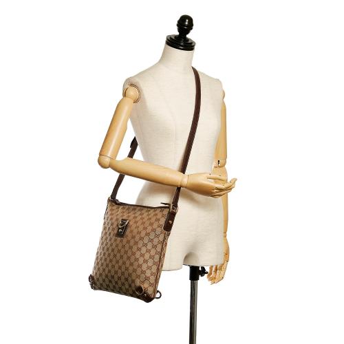 Gucci GG Canvas Abbey D-Ring Crossbody Bag
