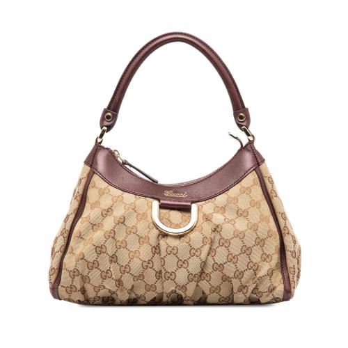 Gucci GG Canvas Abbey D-Ring Handbag