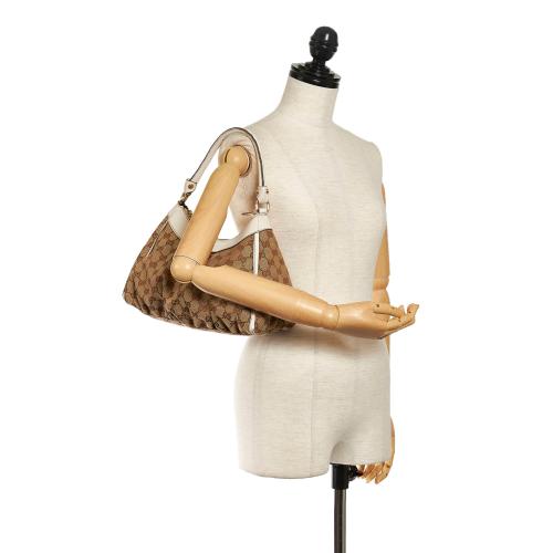 Gucci GG Canvas Abbey D-Ring Shoulder Bag