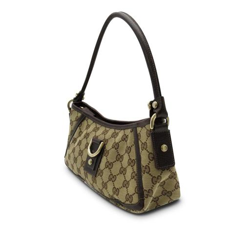 Gucci GG Canvas Abbey D Ring Shoulder Bag