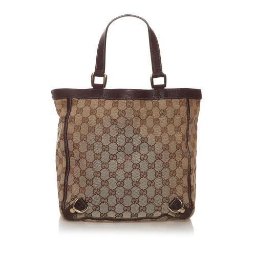 Gucci GG Canvas Abbey D-Ring Tote Bag