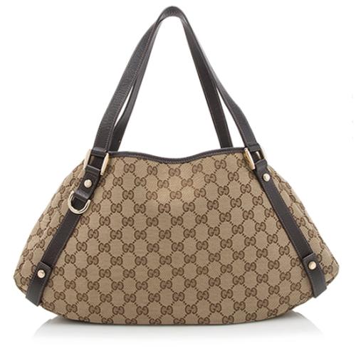 Gucci GG Canvas Abbey Medium Shoulder Bag
