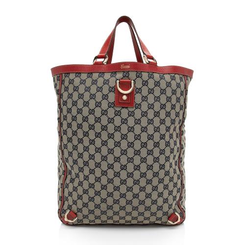 Gucci GG Canvas Abbey D Ring N/S Tote