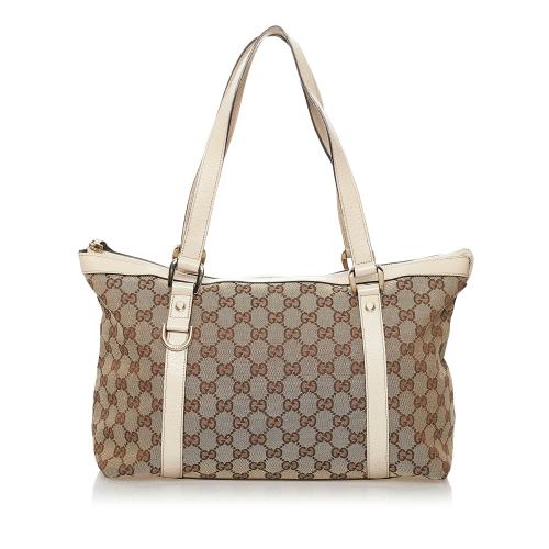 Gucci GG Canvas Abbey Tote Bag