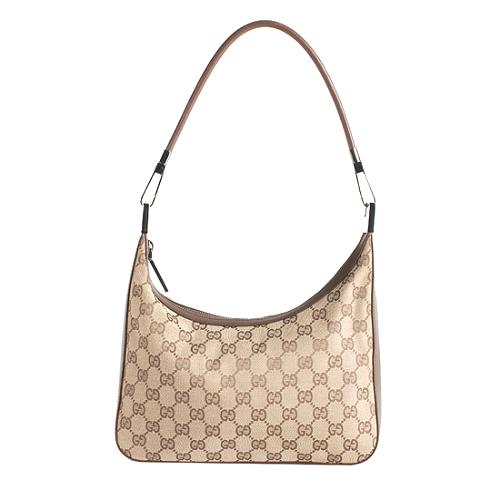 Gucci GG Canvas Binoche Small Shoulder Bag