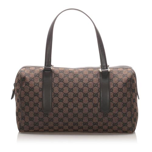 Gucci GG Canvas Boston Bag