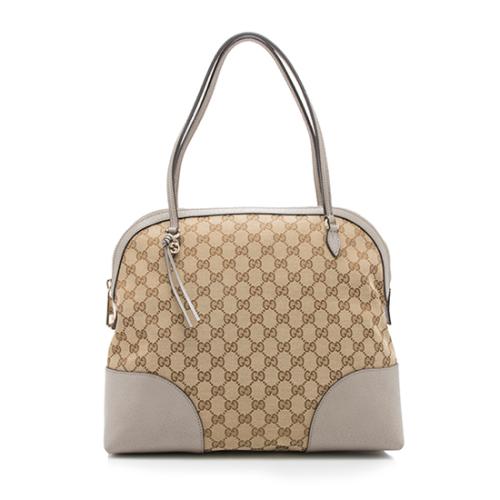 Gucci GG Canvas Bree Small Shoulder Bag
