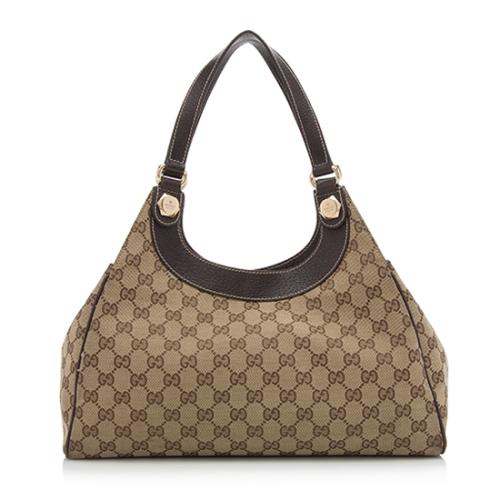 Gucci GG Canvas Charmy Shoulder Bag - FINAL SALE 