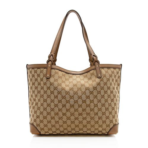 Gucci GG Canvas Craft Medium Tote