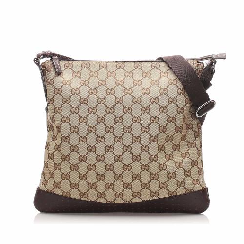 Gucci Gg Canvas Crossbody Bag