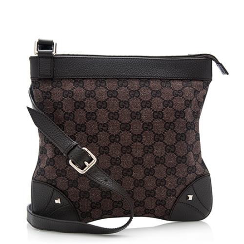 Gucci GG Denim Crossbody Bag
