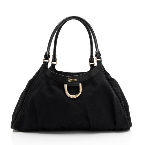 Gucci GG Canvas D Ring Large Hobo