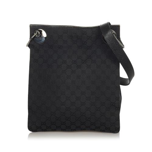 Gucci GG Canvas Eclipse Crossbody Bag